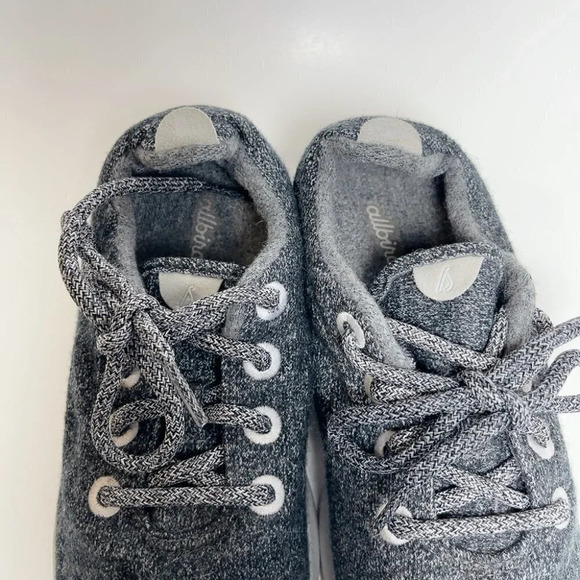Allbirds Grey Wool Low Top  Runner Shoes - Picture 7 of 11